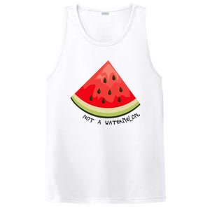 This Is Not A Watermelon Watermelon Freedom Solidarity PosiCharge Competitor Tank