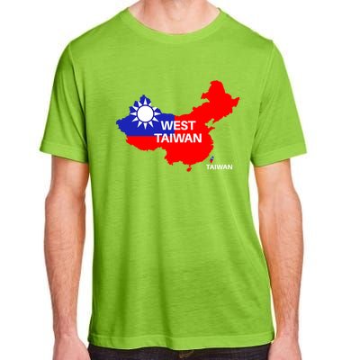 Taiwan Is Not China West Taiwan Gift Adult ChromaSoft Performance T-Shirt