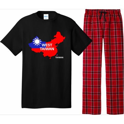 Taiwan Is Not China West Taiwan Gift Pajama Set