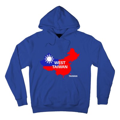 Taiwan Is Not China West Taiwan Gift Hoodie