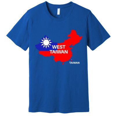 Taiwan Is Not China West Taiwan Gift Premium T-Shirt