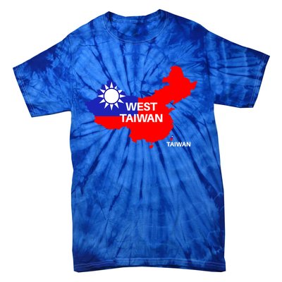 Taiwan Is Not China West Taiwan Gift Tie-Dye T-Shirt