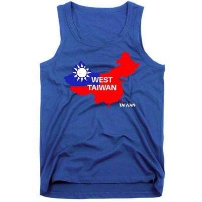 Taiwan Is Not China West Taiwan Gift Tank Top