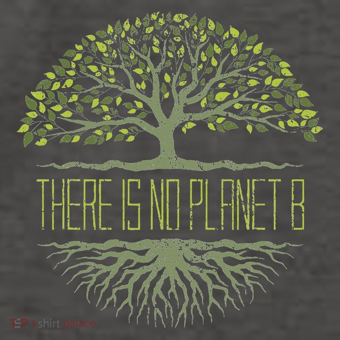 There Is No Planet B Earth Day Vector Backpack