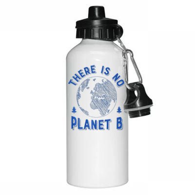 There Is No Planet B Earth Day Women Environment Aluminum Water Bottle 