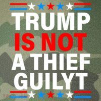 Trump Is Not A Thief Trump Is Not Guilty Legacy Tie Dye Trucker Hat