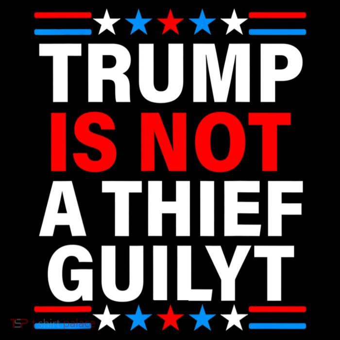 Trump Is Not A Thief Trump Is Not Guilty Sustainable Bucket Hat