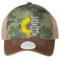 There Is Nothing I Can't Do Except Reach The Top Shelf Legacy Tie Dye Trucker Hat