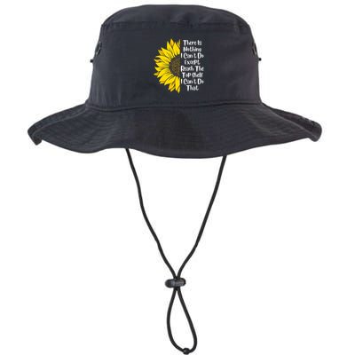 There Is Nothing I Can't Do Except Reach The Top Shelf Bucket Hat