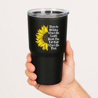 There Is Nothing I Can't Do Except Reach The Top Shelf Tumbler