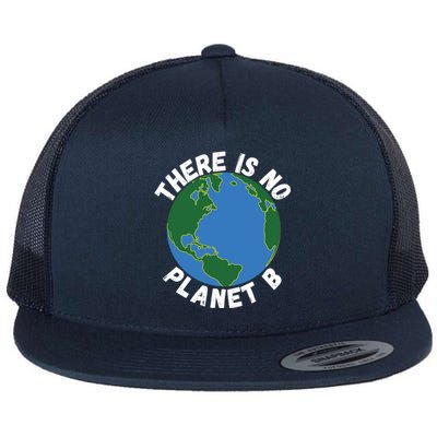 There Is No Planet B Earth Day Environmental, Save The Earth Flat Bill Trucker Hat