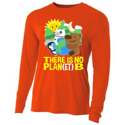 There Is No Plan B Everyday Is Earth Day Mother Earth Meaningful Gift Cooling Performance Long Sleeve Crew