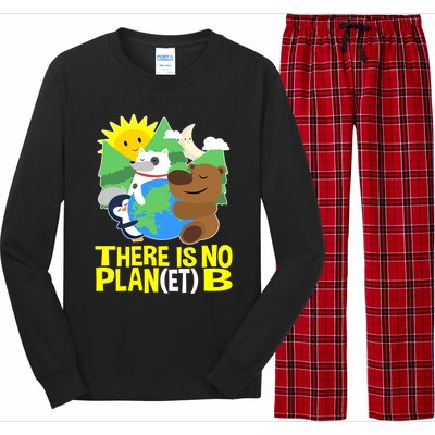 There Is No Plan B Everyday Is Earth Day Mother Earth Meaningful Gift Long Sleeve Pajama Set