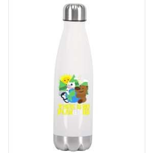 There Is No Plan B Everyday Is Earth Day Mother Earth Meaningful Gift Stainless Steel Insulated Water Bottle