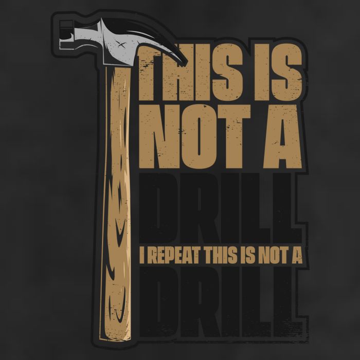 This Is Not A Drill Cabinetmaker Woodturner Joiner Carpenter Cute Gift Adult Drive Performance Visor