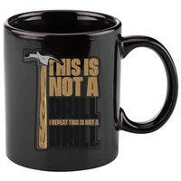 This Is Not A Drill Cabinetmaker Woodturner Joiner Carpenter Cute Gift 11oz C Handle Ceramic Mug