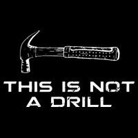 This is Not A Drill for funny carpenter Hoodie