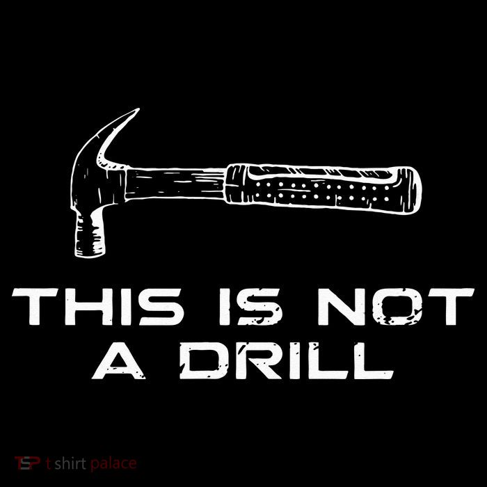 This is Not A Drill for funny carpenter Mesh Reversible Basketball Jersey Tank