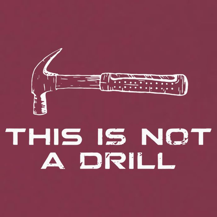 This is Not A Drill for funny carpenter 16oz Travel Tumbler
