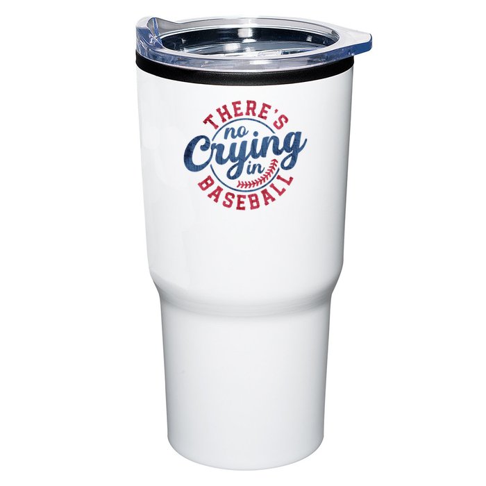 There Is No Crying In Baseball Funny Game Day Baseball Tumbler