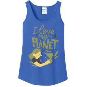 There Is No Planet B Cute Gift I Love My Planet Great Gift Ladies Essential Tank