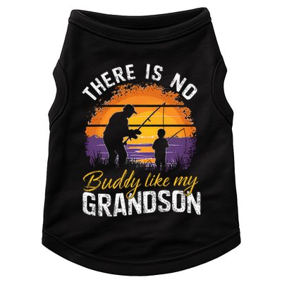 There Is No Buddy Like My Grandson Matching Grandpa Outfit Doggie Tank