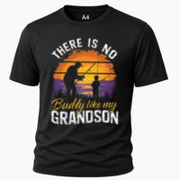 There Is No Buddy Like My Grandson Matching Grandpa Outfit Performance Shirt