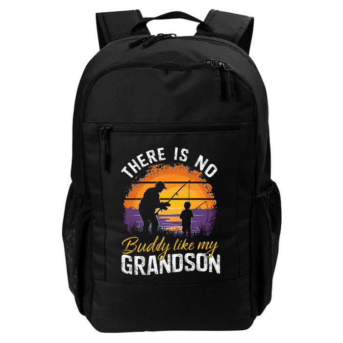 There Is No Buddy Like My Grandson Matching Grandpa Outfit Backpack