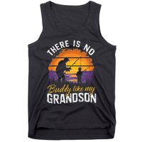There Is No Buddy Like My Grandson Matching Grandpa Outfit Tank Top