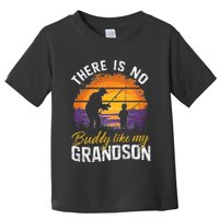 There Is No Buddy Like My Grandson Matching Grandpa Outfit Toddler T-Shirt