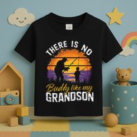 There Is No Buddy Like My Grandson Matching Grandpa Outfit Toddler T-Shirt