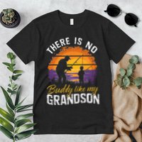 There Is No Buddy Like My Grandson Matching Grandpa Outfit Premium T-Shirt