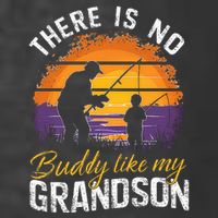 There Is No Buddy Like My Grandson Matching Grandpa Outfit Premium T-Shirt