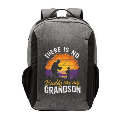 There Is No Buddy Like My Grandson Matching Grandpa Outfit Vector Backpack