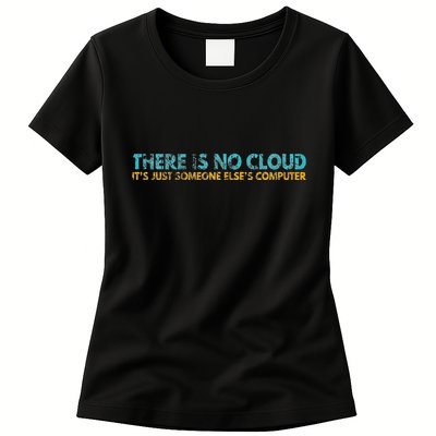 There Is No Cloud ItS Just Someone ElseS Computer Women's T-Shirt