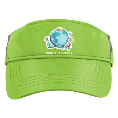 There Is No Planet B Cute Gift Save Planet Earth Gift Adult Drive Performance Visor