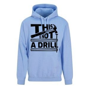 This Is Not A Drill Hummer Tools Handy Cute Gift Unisex Surf Hoodie