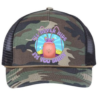 Tamatoa Ill Never Hide Im Too Shiny Tamatoa Lover Family Matching Retro Rope Trucker Hat Cap