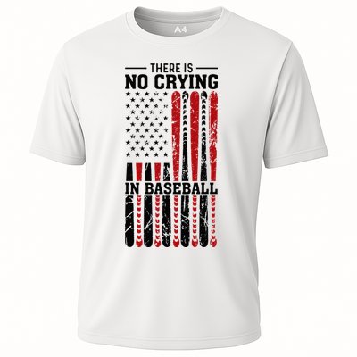 There Is No Crying In Baseball Cooling Performance Crew T-Shirt