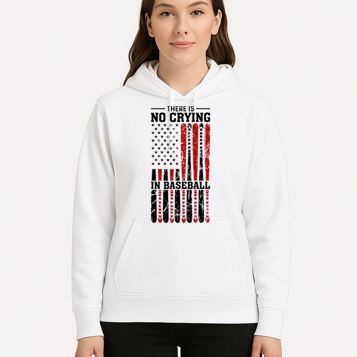There Is No Crying In Baseball Hoodie