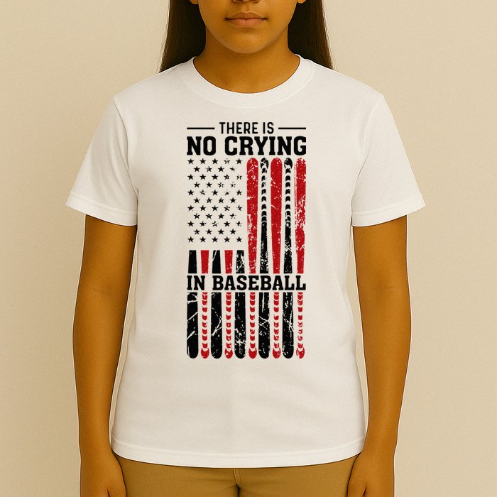 There Is No Crying In Baseball T-Shirt
