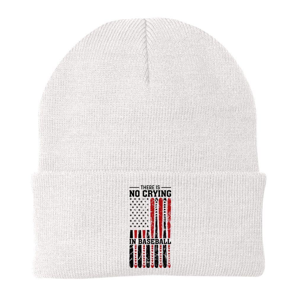 There Is No Crying In Baseball Beanie