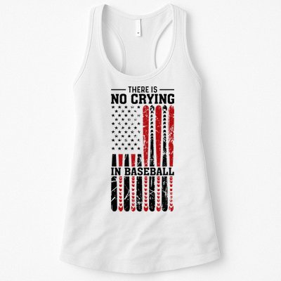 There Is No Crying In Baseball Womens Tank Top