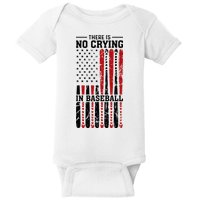 There Is No Crying In Baseball Baby Bodysuit