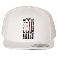 There Is No Crying In Baseball Wool Snapback Cap
