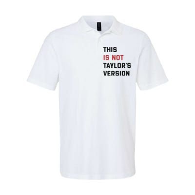 This Is Not Tay Version Softstyle Adult Sport Polo