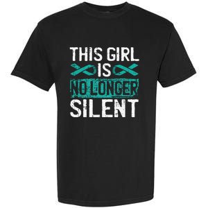 This Is No Longer Silent Sexual Assault Awareness Garment-Dyed Heavyweight T-Shirt