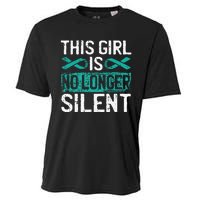 This Is No Longer Silent Sexual Assault Awareness Cooling Performance Crew T-Shirt