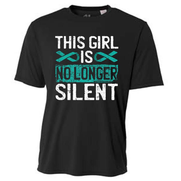 This Is No Longer Silent Sexual Assault Awareness Cooling Performance Crew T-Shirt