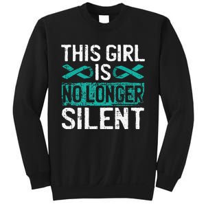 This Is No Longer Silent Sexual Assault Awareness Sweatshirt